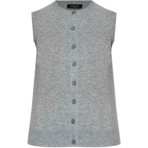 Fabiana Filippi, Dames, Truien, Grijs, Maat: XS Wol,