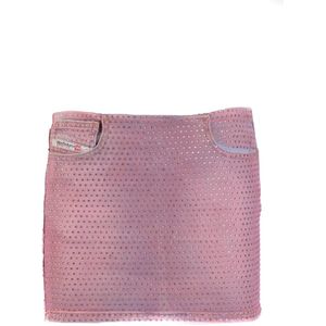 Diesel, Dames, Rokken, Roze, Maat: W28 Katoen,