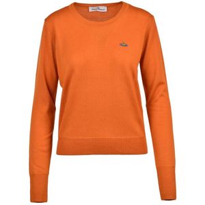 Vivienne Westwood, Dames, Truien, Oranje, Maat: S Wol,