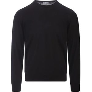 Fedeli, Heren, Truien, Zwart, Maat: 3XL Wol,