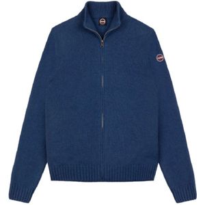 Colmar, Heren, Truien, Blauw, Maat: S Kasjmier,