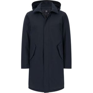 Boggi Milano, Heren, Jassen, Blauw, Maat: S Poliester,