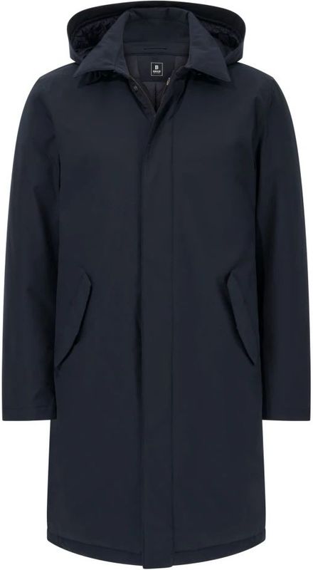 Boggi Milano, Heren, Jassen, Blauw, Maat: S Poliester,