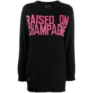 Philipp Plein, Dames, Truien, Zwart, Maat: S