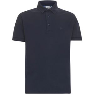 Etro, Heren, Tops, Blauw, Maat: S Katoen,