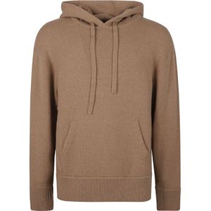 Zegna, Heren, Sweatshirts & Hoodies, Bruin, Maat: 2XL