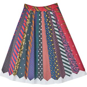 Moschino, Dames, Rokken, Veelkleurig, Maat: M Katoen,