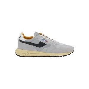 Autry Grijze Sneakers Reelwind , Gray , Heren , Maat: 46 EU