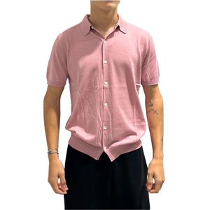 Rayne 1896, Heren, Overhemden, Roze, Maat: S