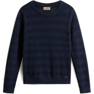 Woolrich, Heren, Truien, Blauw, Maat: XL Katoen,