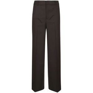 PT Torino, Dames, Broeken, Bruin, Maat: M Leer,