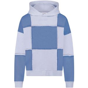 Flâneur, Heren, Sweatshirts & Hoodies, Blauw, Maat: S Katoen,