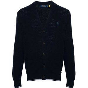 Polo Ralph Lauren, Heren, Truien, Blauw, Maat: 2XL Katoen,