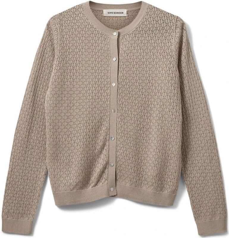 Sofie Schnoor - Cissesw - Cardigan - Beige
