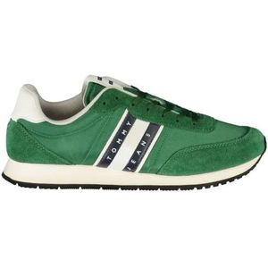Tommy Hilfiger, Heren, Schoenen, Groen, Maat: 40 EU Poliester,