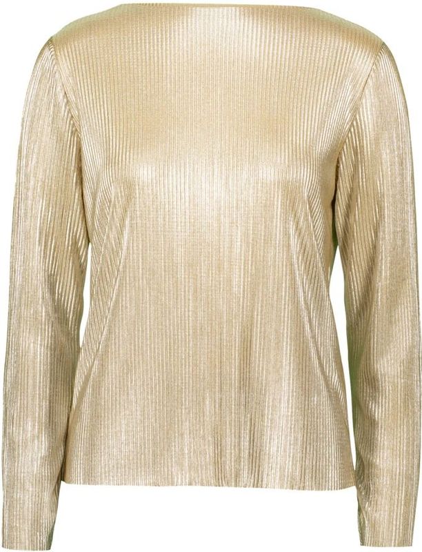 Zero, Dames, Blouses & Shirts, Beige, Maat: XS