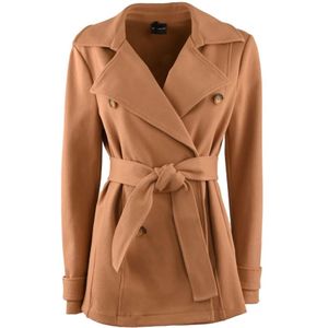 Pennyblack, Dames, Mantels, Geel, Maat: L Leer,