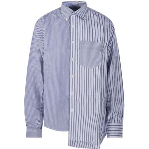 E.l.v. Denim, Dames, Blouses & Shirts, Blauw, Maat: XS Katoen,