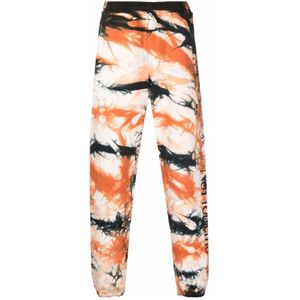 Aries, Heren, Broeken, Oranje, Maat: L Katoen,