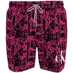 Calvin Klein, Heren, Badkleding, Roze, Maat: M
