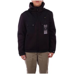 Blauer, Heren, Jassen, Zwart, Maat: 2XL Poliester,