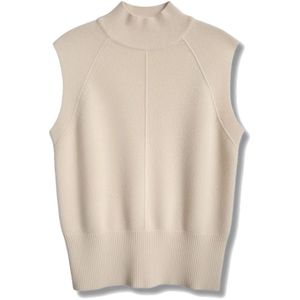 Hugo, Dames, Truien, Beige, Maat: M Kasjmier,