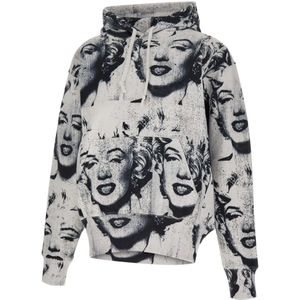 Vaquera, Dames, Sweatshirts & Hoodies, Wit, Maat: XS Katoen,