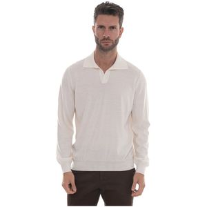 Gran Sasso, Heren, Tops, Wit, Maat: 2XL Wol,