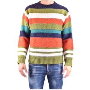 Dsquared2, Heren, Truien, Veelkleurig, Maat: M Wol,