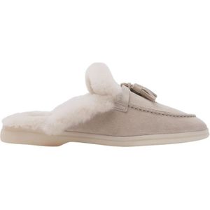 Scarosso, Dames, Schoenen, Beige, Maat: 35 EU Leer,