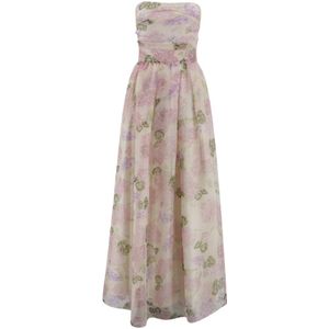 Max Mara Studio, Dames, Jurken, Veelkleurig, Maat: S