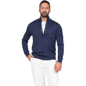 Ballantyne, Heren, Truien, Blauw, Maat: M Wol,