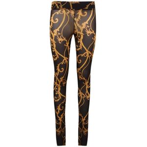 Ganni, Dames, Broeken, Veelkleurig, Maat: XS Polyamide,