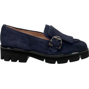 Sangiorgio, Dames, Schoenen, Blauw, Maat: 39 EU Leer,