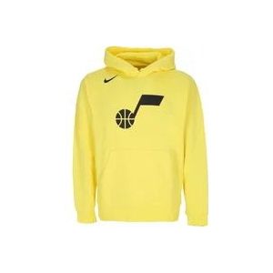 Nike Utajaz Yellow Strike Hoodie , Yellow , Heren , Maat: XL
