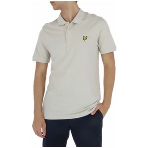 Lyle & Scott, Heren, Tops, Beige, Maat: L Katoen,