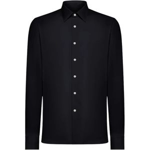 Rrd, Heren, Overhemden, Zwart, Maat: S