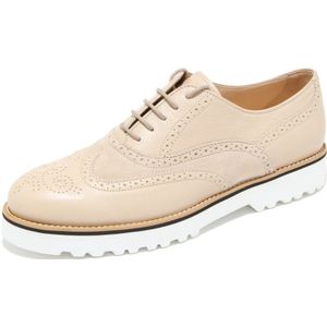 Hogan, Dames, Schoenen, Beige, Maat: 38 1/2 EU Leer,