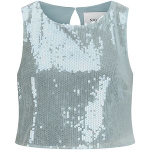 Nicowa - Inawia - Paillettentop - Blauw - Dames