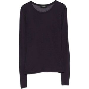 Anine Bing, Dames, Tops, Blauw, Maat: XS