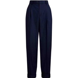 Polo Ralph Lauren, Dames, Broeken, Blauw, Maat: XS Wol,