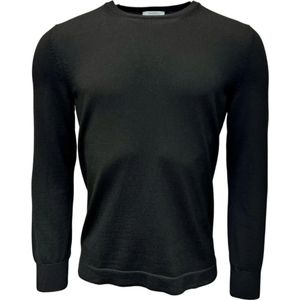 Gran Sasso, Heren, Truien, Zwart, Maat: M Wol,