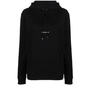 Saint Laurent, Dames, Sweatshirts & Hoodies, Zwart, Maat: XS Katoen,
