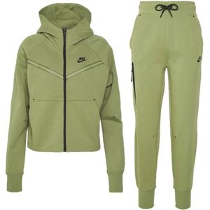 Nike, Dames, Sport, Groen, Maat: L Fleece,