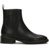 Kazar - Enkellaarsjes - Zwart - Leer