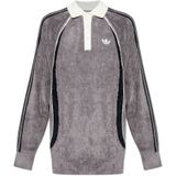 Adidas Originals, Heren, Tops, Grijs, Maat: 2XL Velours,