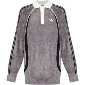 Adidas Originals, Heren, Tops, Grijs, Maat: 2XL Velours,