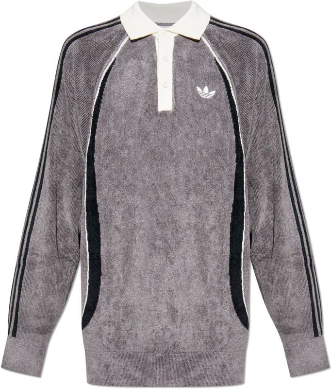 Adidas Originals, Heren, Tops, Grijs, Maat: 2XL Velours,