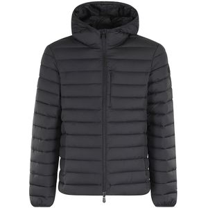 Save The Duck, Heren, Jassen, Zwart, Maat: XL Leer,