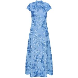 Rotate Birger Christensen, Dames, Jurken, Blauw, Maat: M